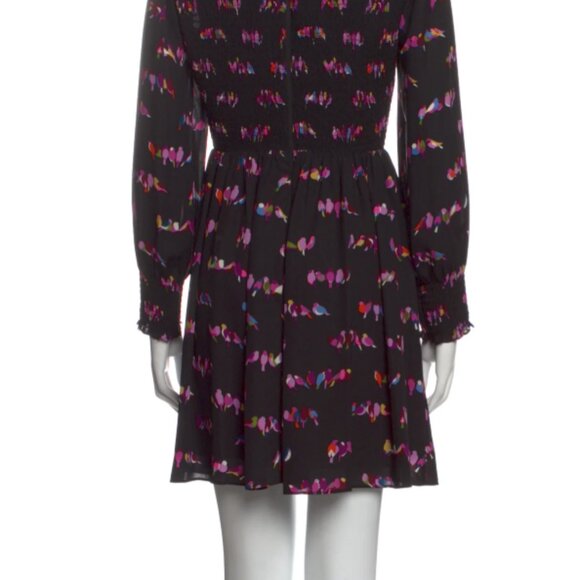 Kate Spade Love Birds Smocked Dress Size 6 - Picture 3 of 6